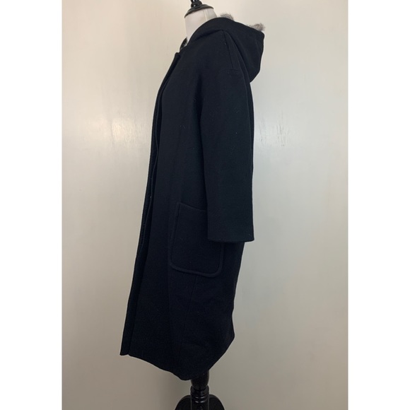 Nano Universe Wool Blend Coat - Picture 3 of 12